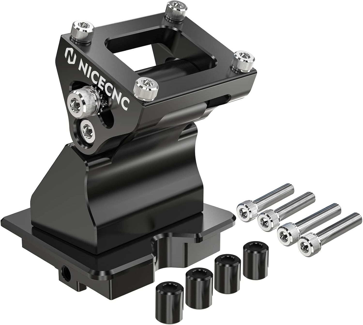 NICECNC Angle Adjustable GPS Phone Mount Compatible with KTM 390 Black NICECNC Angle Adjustable GPS Phone Mount Compatible with KTM 390 Black