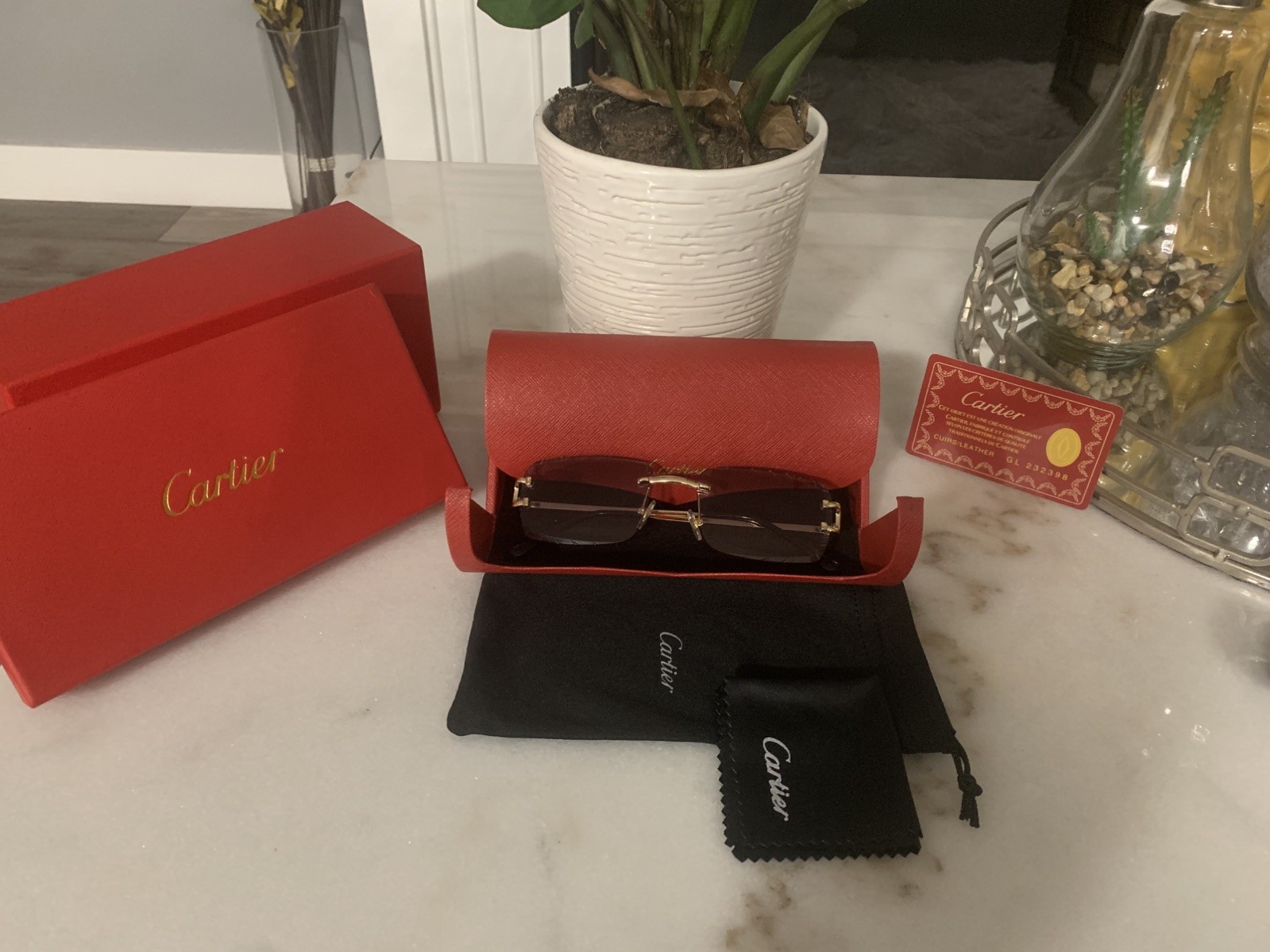 Cartier Rimless Eyeglasses Cartier Rimless Eyeglasses