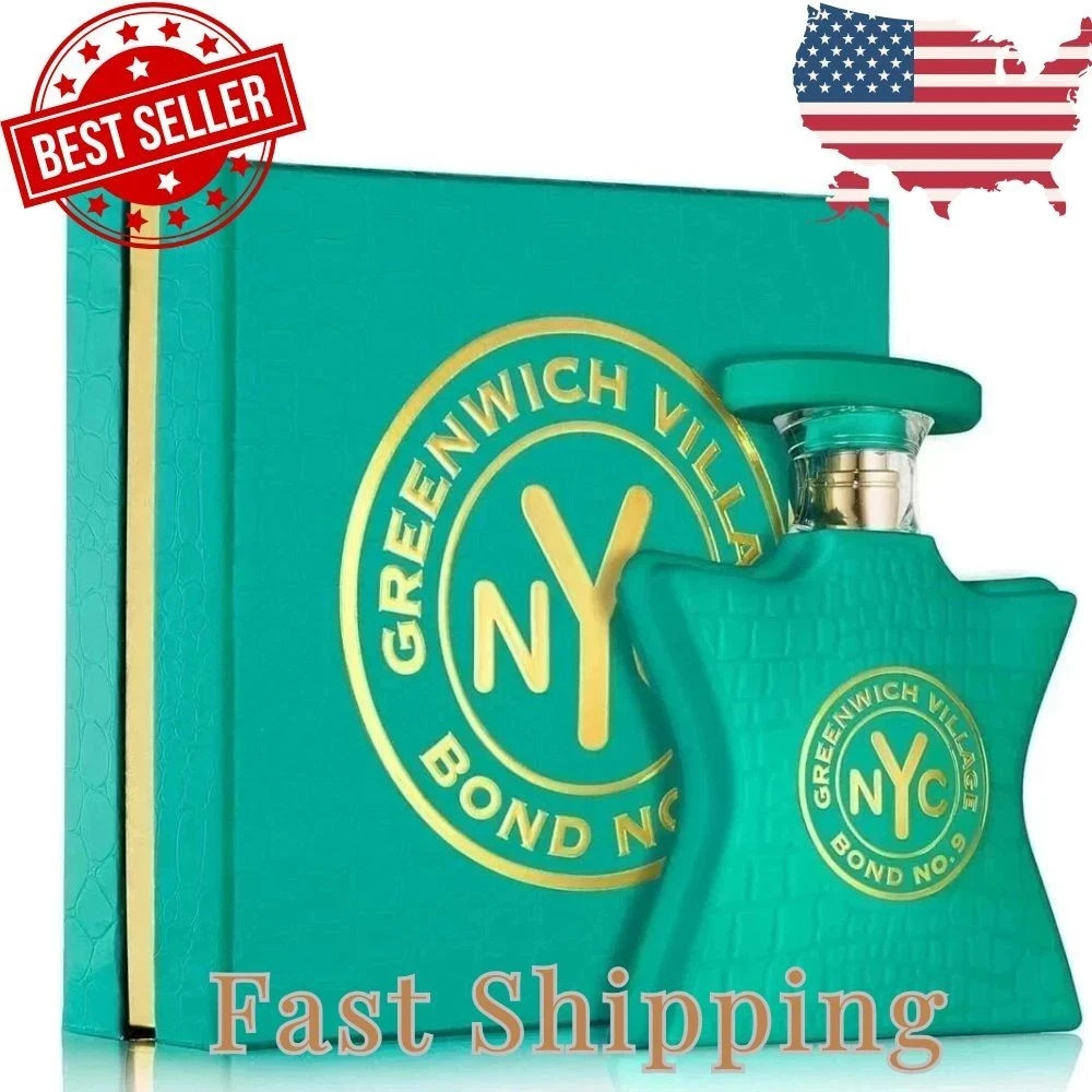 Bond No. 9 Greenwich Village EDP Unisex Parfum 3.3 Fl Oz 100ml Spray NEW IN BOX Bond No. 9 Greenwich Village EDP Unisex Parfum 3.3 Fl Oz 100ml Spray NEW IN BOX