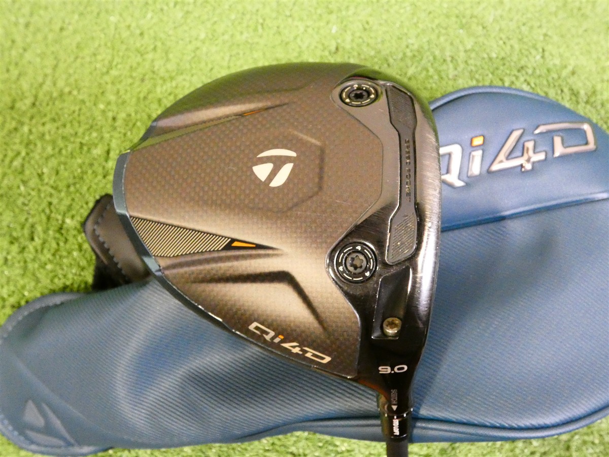 TaylorMade 2026 Qi4D 9* Driver REAX Mid Rotation Blue 50 Stiff with HC Excellent TaylorMade 2026 Qi4D 9* Driver REAX Mid Rotation Blue 50 Stiff with HC Excellent