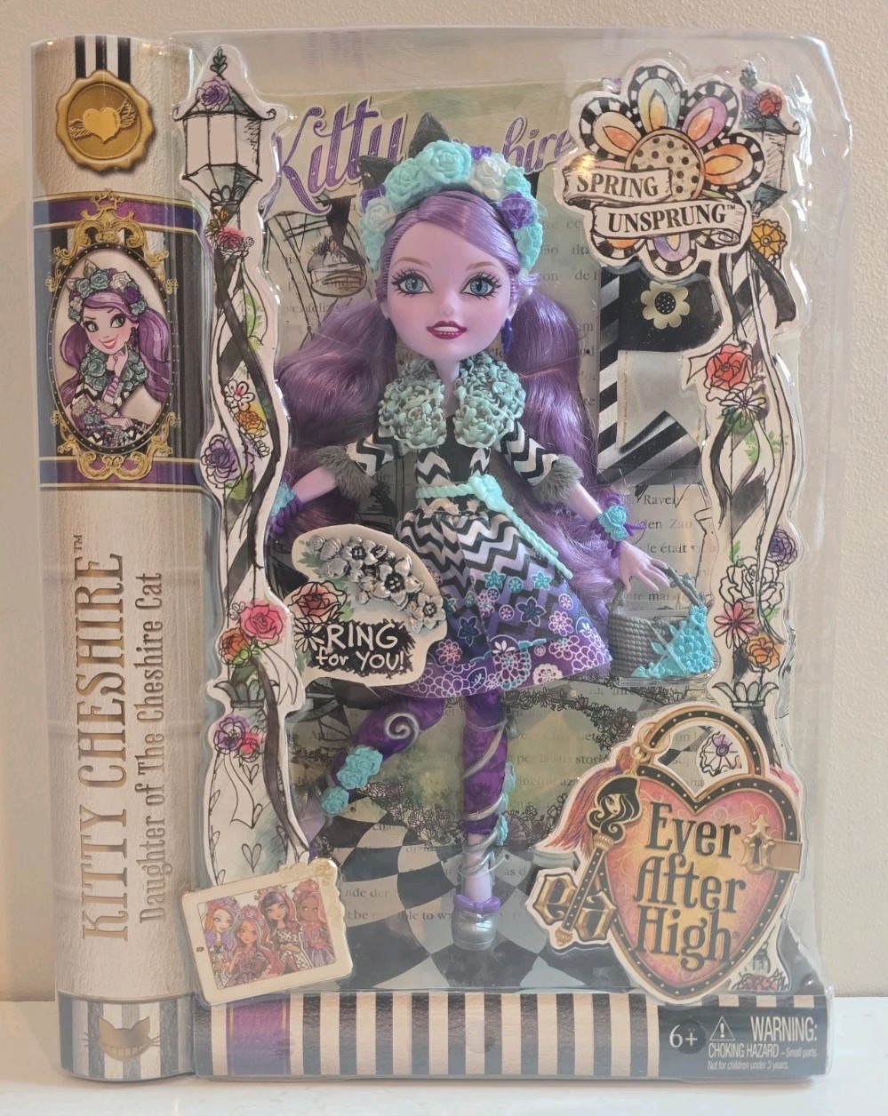 2014 Ever After High “Spring Unsprung Kitty Cheshire” #CGW28 *NRFB* 2014 Ever After High “Spring Unsprung Kitty Cheshire” #CGW28 *NRFB*