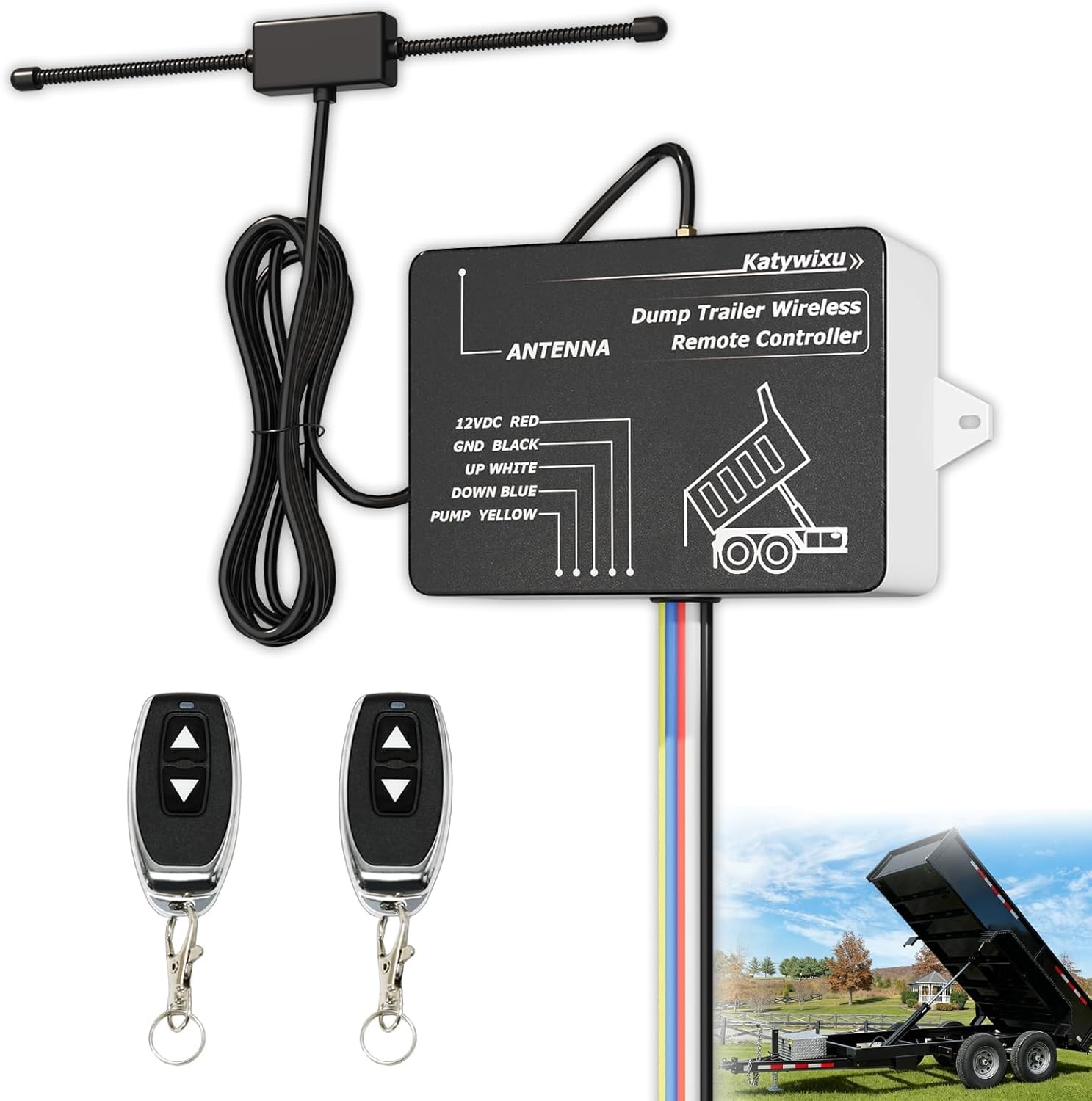 Upgraded Wireless Dump Trailer Remote Controller Upgraded Wireless Dump Trailer Remote Controller