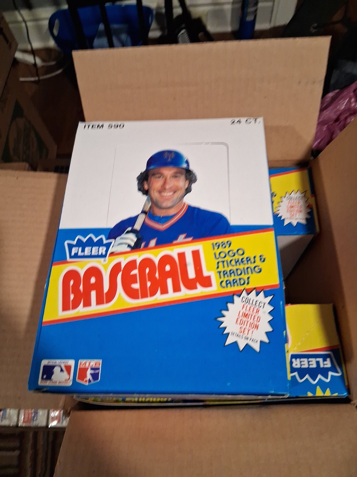 1989 Fleer Baseball Rack Pack Box Ken Griffey Jr Rookie Year🔥😍 1989 Fleer Baseball Rack Pack Box Ken Griffey Jr Rookie Year🔥😍