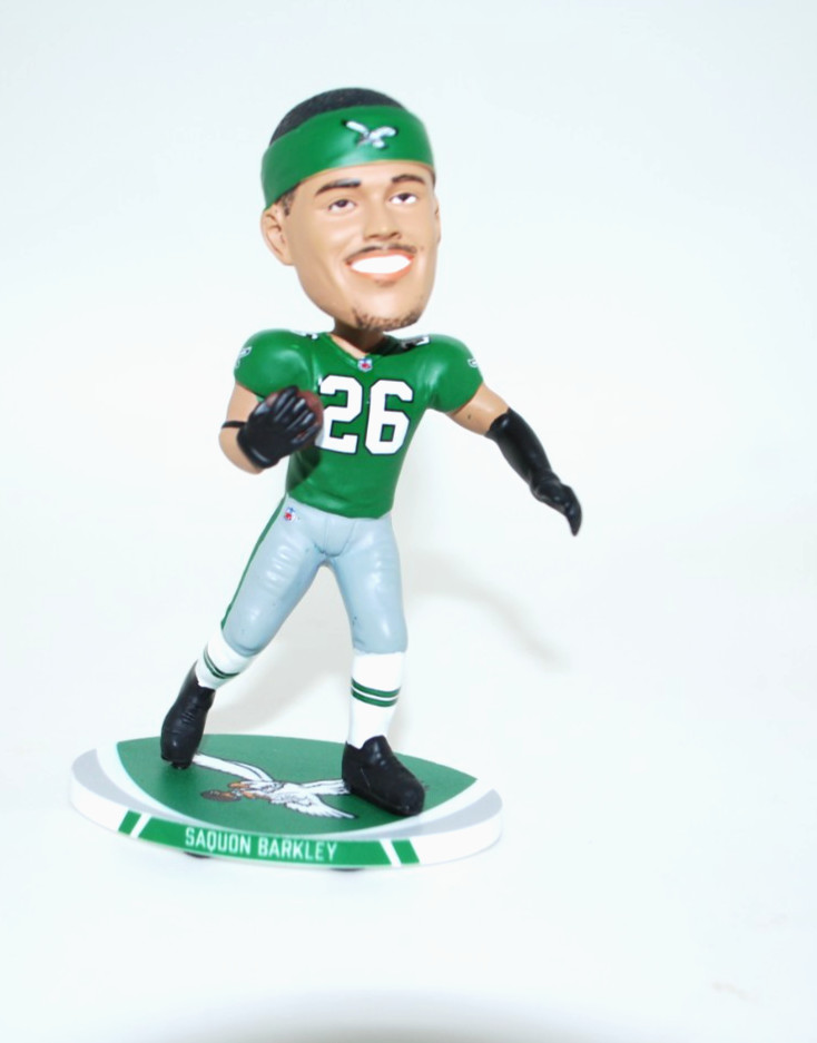 Saquon Barkley MINI BOBBLEHEAD Philadelphia Eagles L/E Stadium Exclusive Saquon Barkley MINI BOBBLEHEAD Philadelphia Eagles L/E Stadium Exclusive