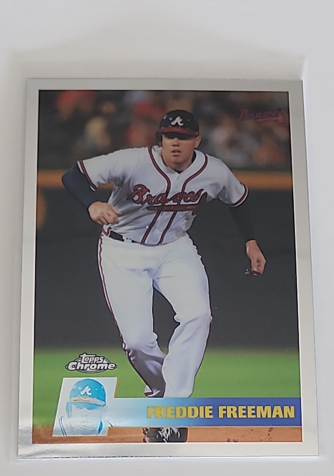 2011 Topps Chrome - Vintage Chrome Freddie Freeman #VC45 (RC) 2011 Topps Chrome - Vintage Chrome Freddie Freeman #VC45 (RC)