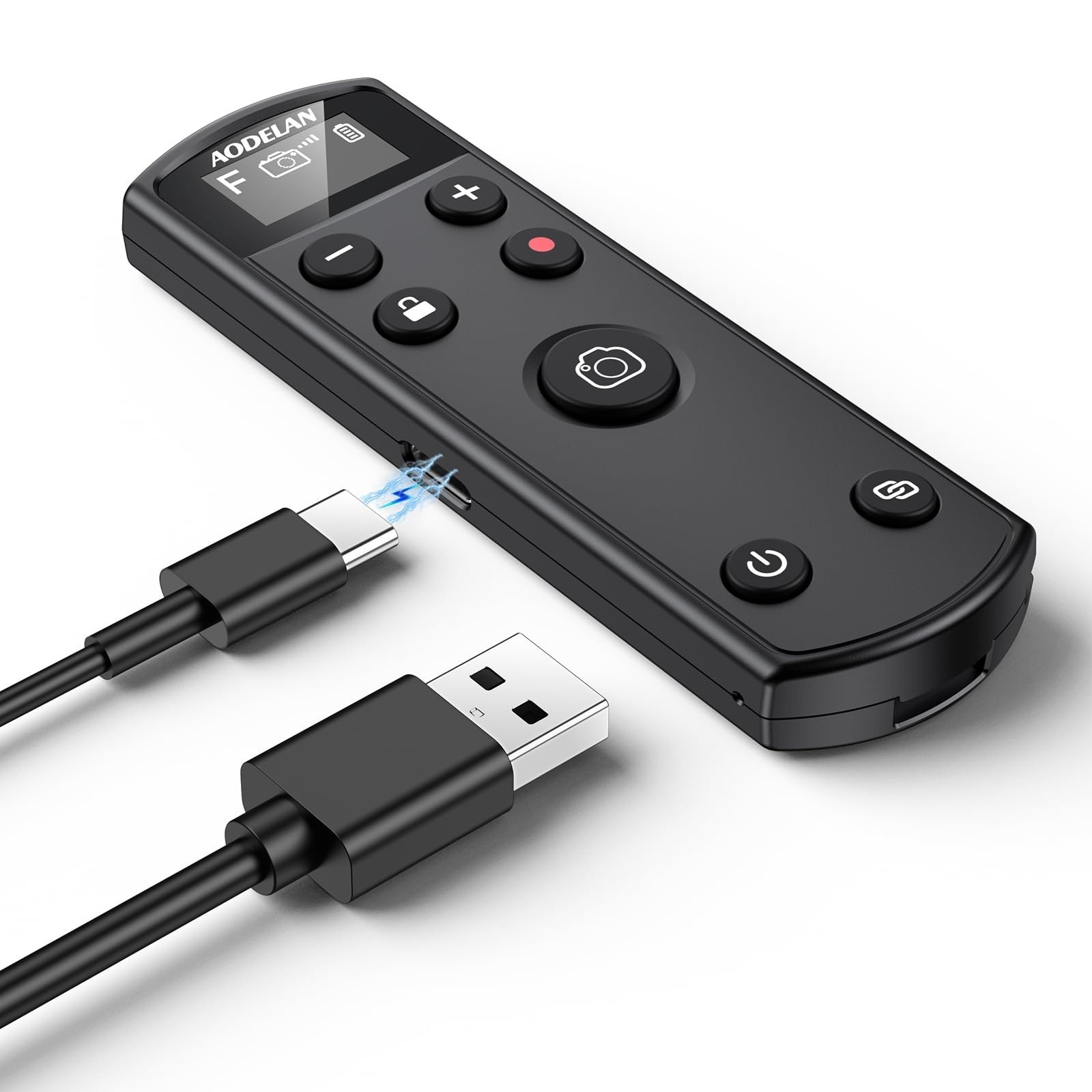 AODELAN BR-3 Rechargeable Wireless Shutter Release Remote Control Fujifilm X-T5 