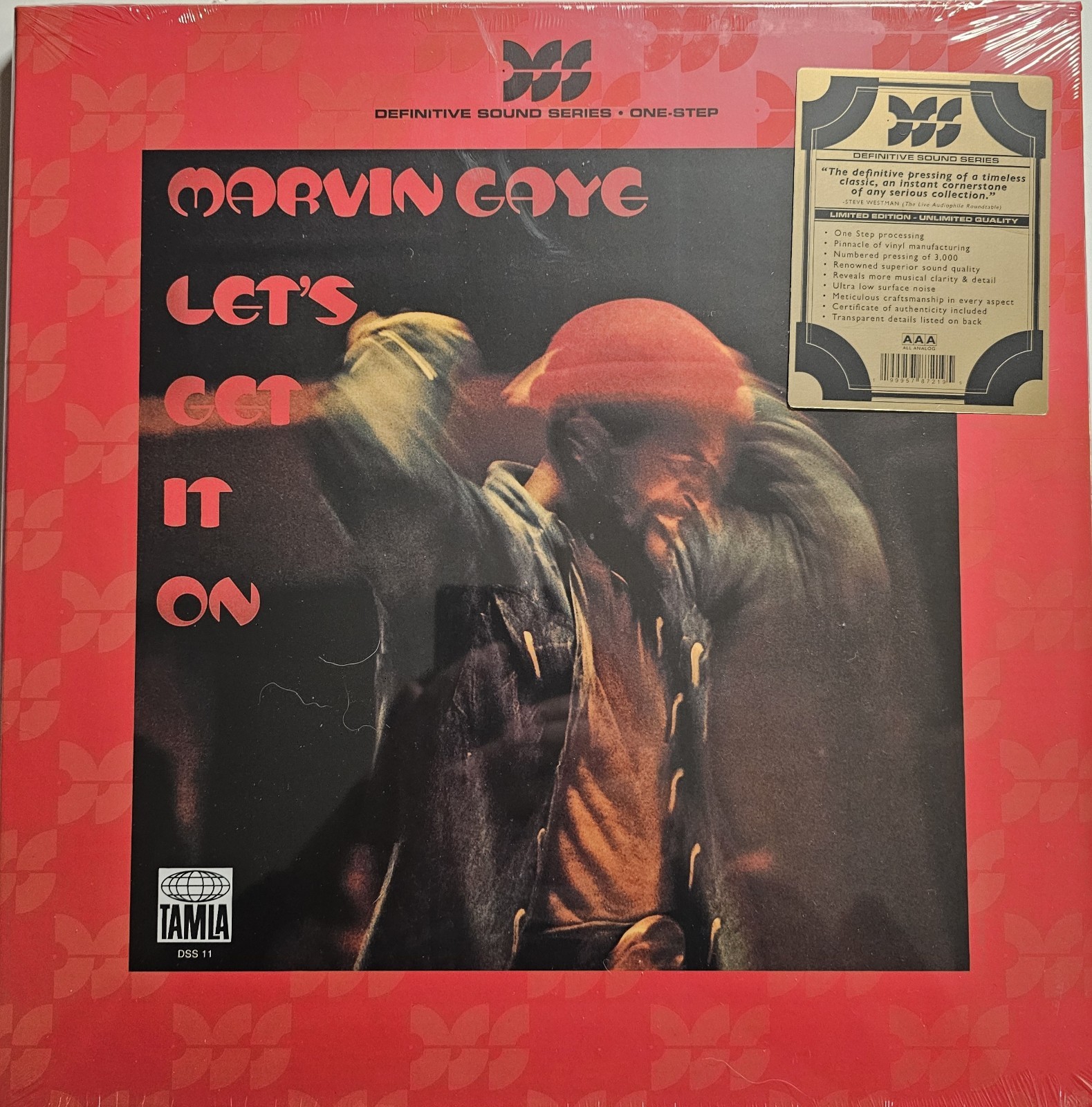 Marvin Gaye Let's Get It On Definitive Sound Series One-Step #0104/3000 New