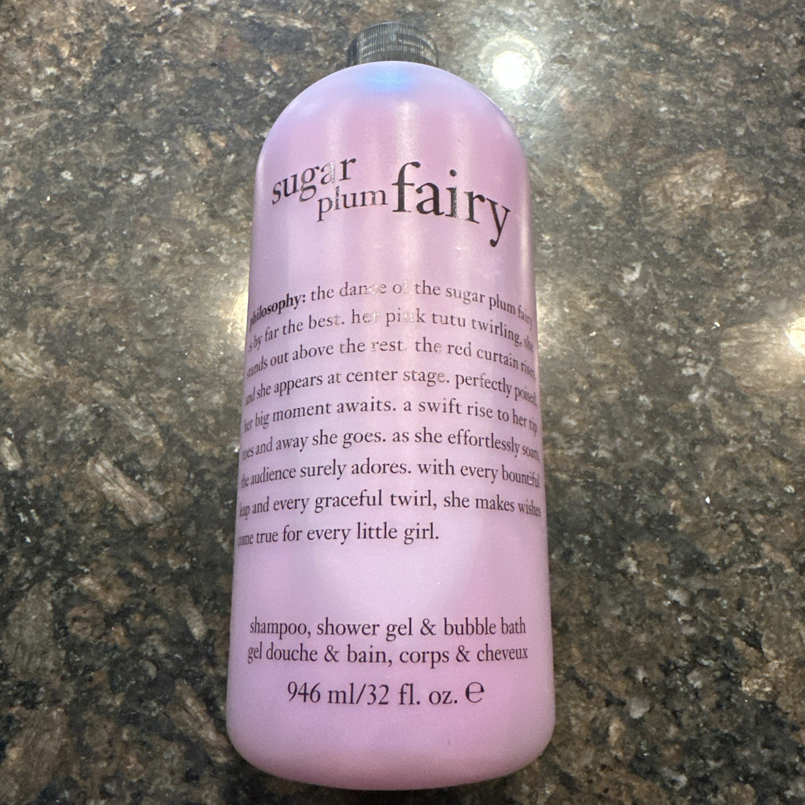 New Philosophy 32oz Sugar Plum Fairy Shampoo, Shower Gel & Bubble Bath New Philosophy 32oz Sugar Plum Fairy Shampoo, Shower Gel & Bubble Bath