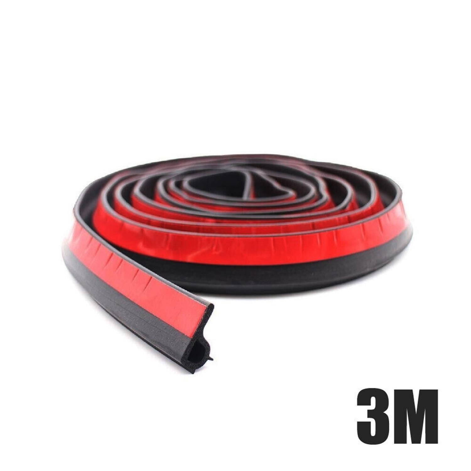 Universal Pickup Truck CAR Tailgate Seal Strips Kit Weather Stripping Rubber USA