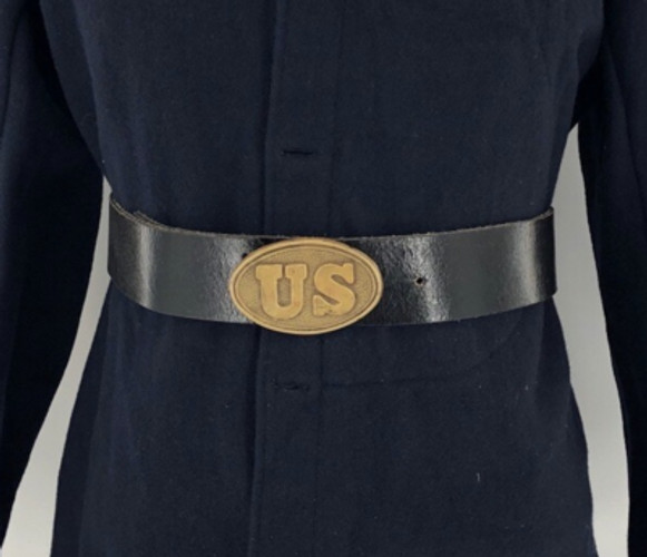 US Civil War Enlisted Belt with Buckle US Civil War Enlisted Belt with Buckle
