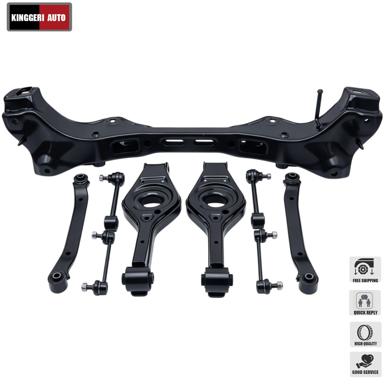 9Pcs For 2007-2012 Hyundai Elantra US Rear Subframe Crossmember Control Arms Kit 9Pcs For 2007-2012 Hyundai Elantra US Rear Subframe Crossmember Control Arms Kit