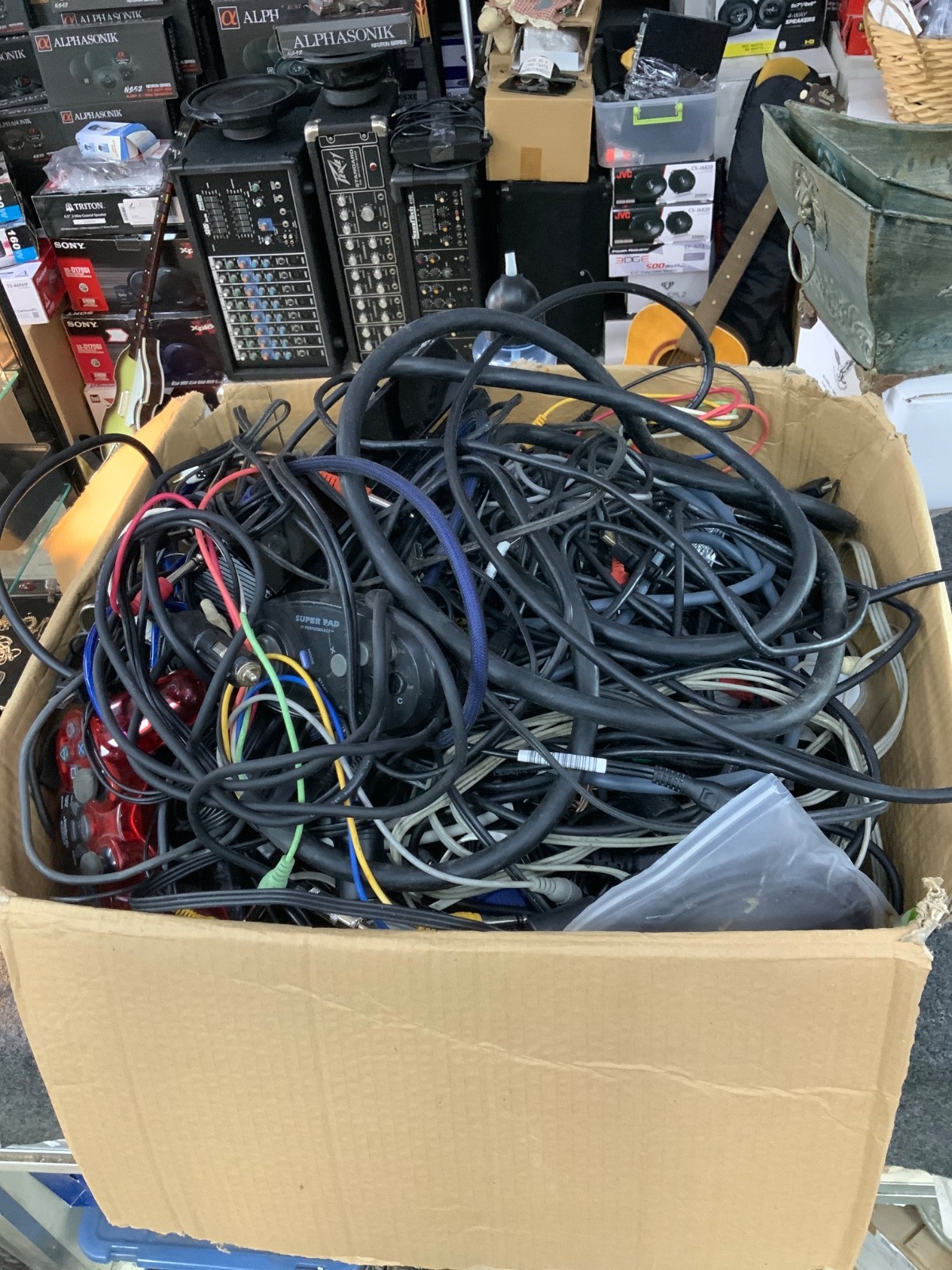 Vintage Huge Lot of Ethernet/Electronics Wire/Cable Test Leads Connectors Vintage Huge Lot of Ethernet/Electronics Wire/Cable Test Leads Connectors