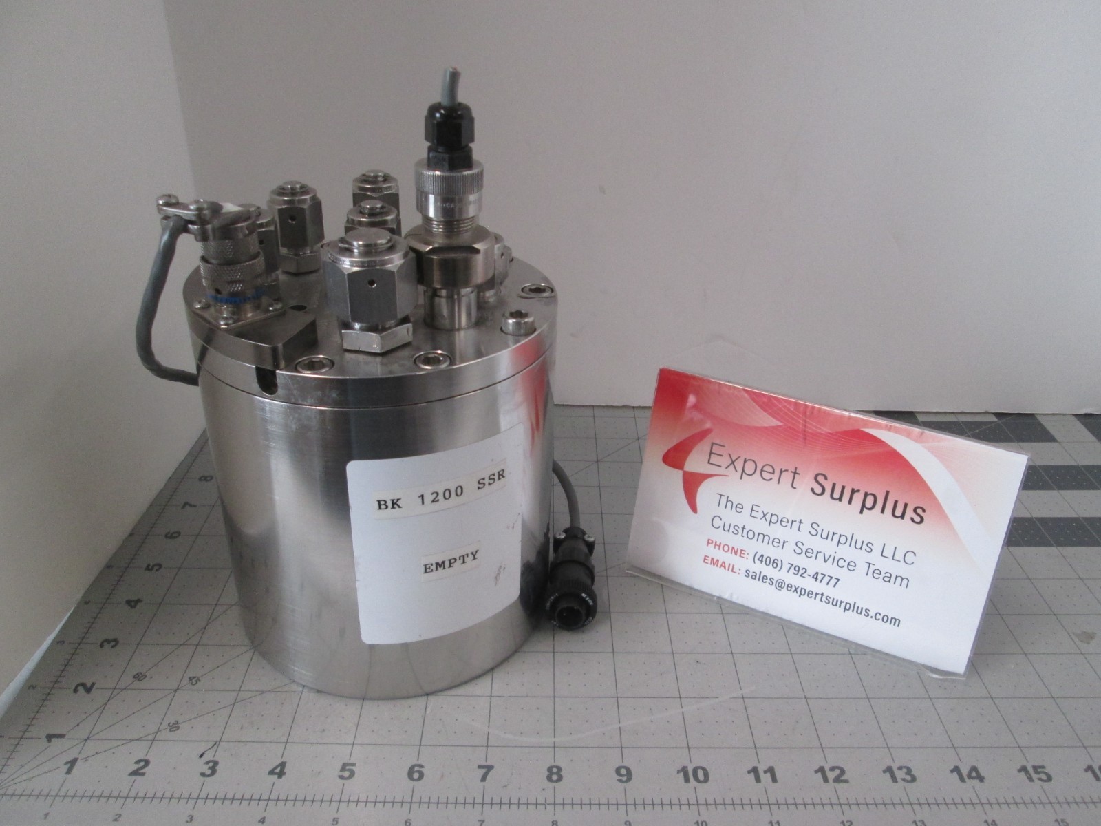 Schumacher, Empty Container, BK 1200 SSR, Used Schumacher, Empty Container, BK 1200 SSR, Used