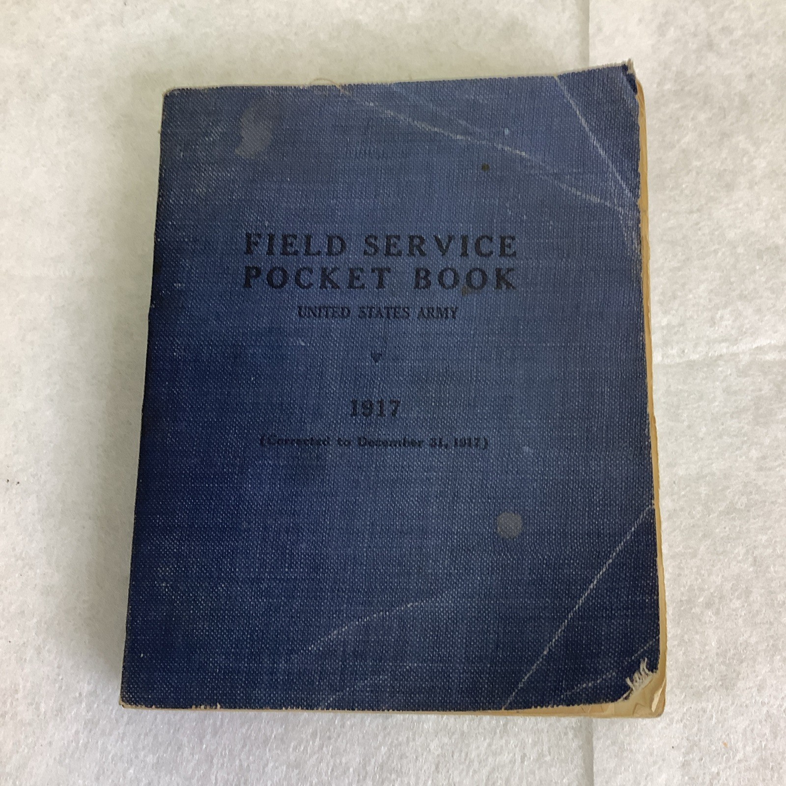 FIELD SERVICE REGULATION, US ARMY 1917 H2