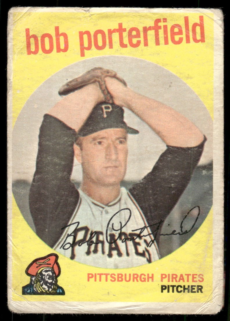 1959 Topps #181 Bob Porterfield 1959 Topps #181 Bob Porterfield