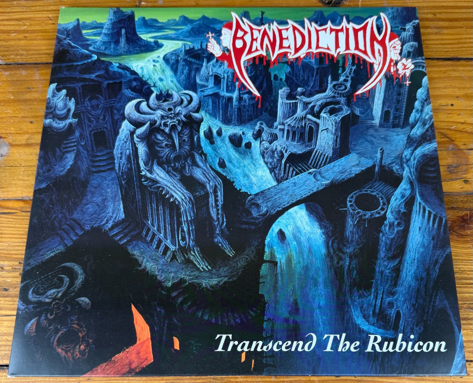 Benediction Transcend the Rubicon 2016 Black Vinyl LP CKC002 /350