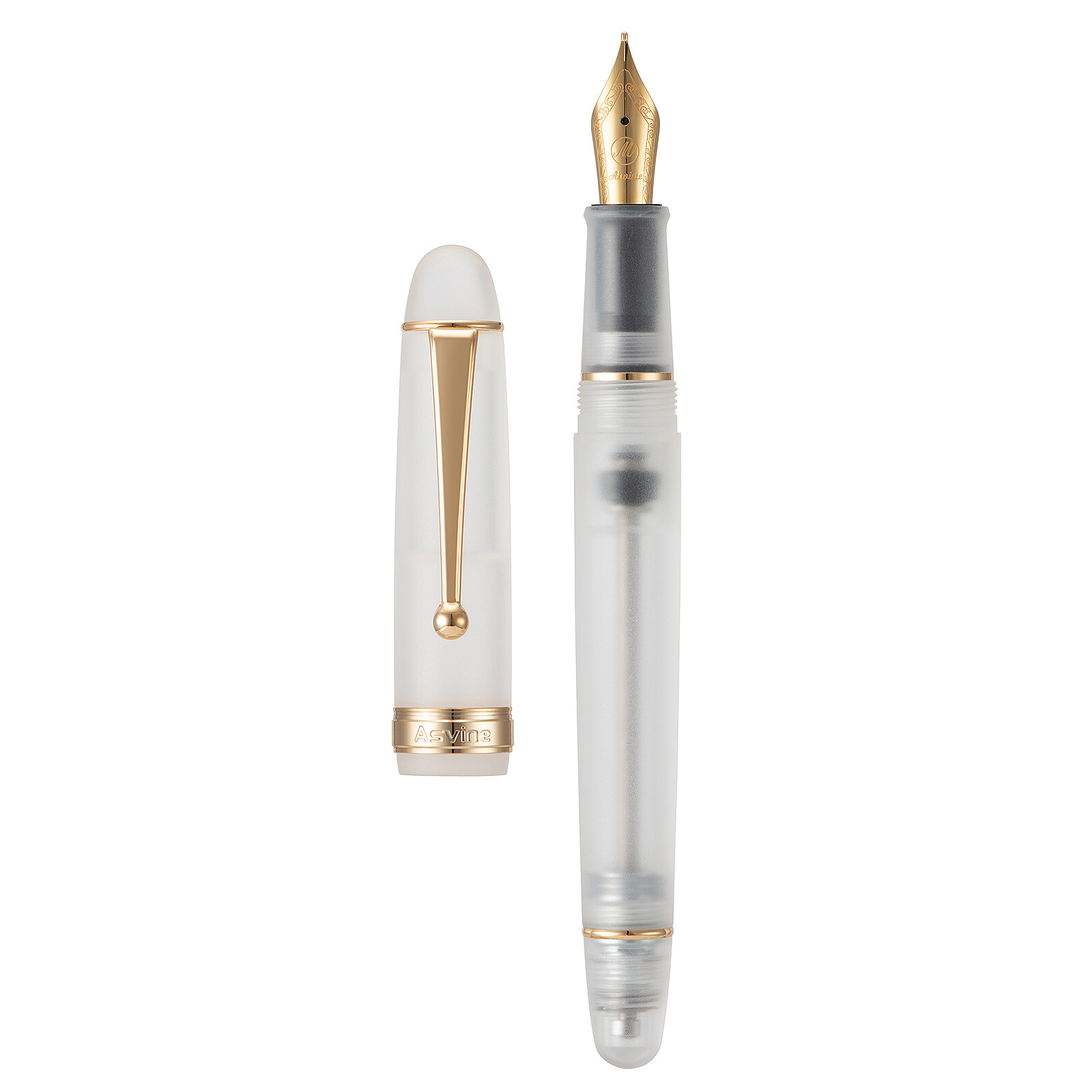 Asvine V126 Vacuum Filling Fountain Pen EF/F/M/1.1 Nib, Matte Acrylic Office Pen Asvine V126 Vacuum Filling Fountain Pen EF/F/M/1.1 Nib, Matte Acrylic Office Pen