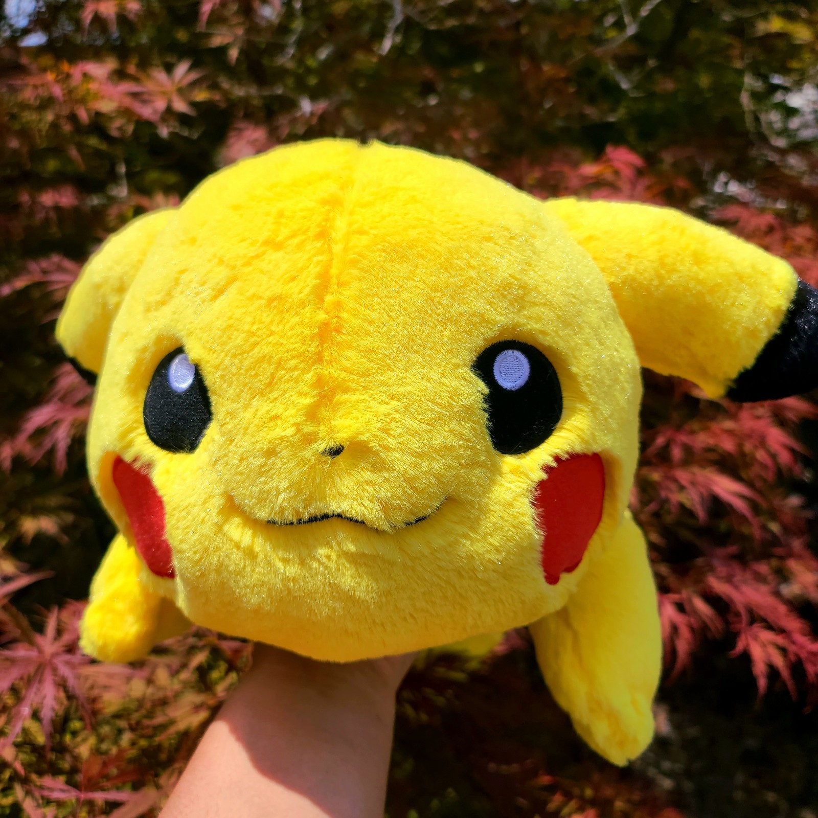 RARE 1/1 Life-size Pikachu Rainbow Plush Collection 2010 RARE 1/1 Life-size Pikachu Rainbow Plush Collection 2010