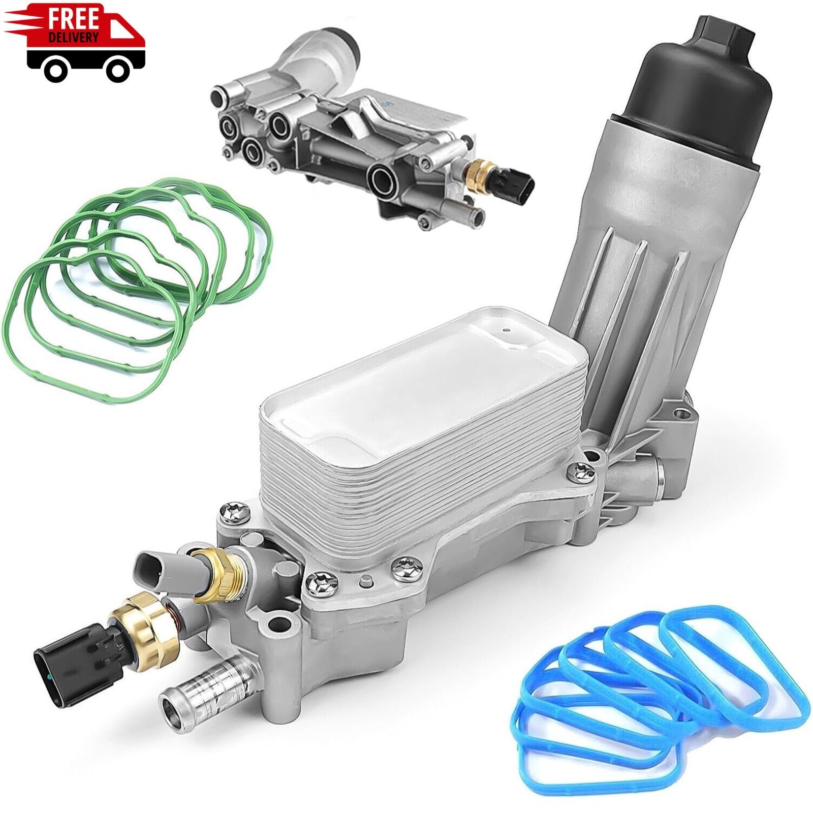 3.6 Upgraded Aluminum Engine Oil Cooler for 2011-2025 Chrysler Dodge Jeep Ram