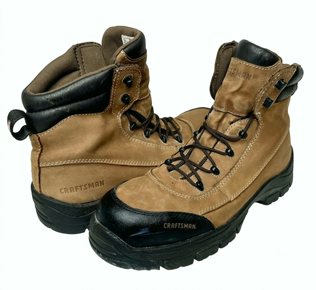 EUROSTAR Connor 999762 PNT Peanut Steel Toe Work Boots Mens Size 7 EUROSTAR Connor 999762 PNT Peanut Steel Toe Work Boots Mens Size 7
