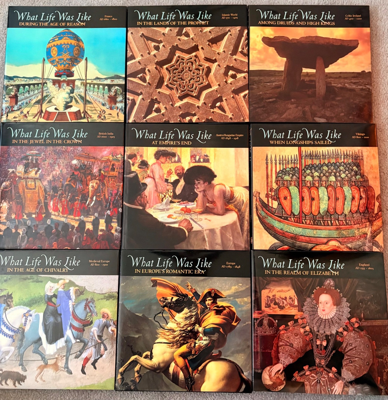 What Life Was Like Time-Life Books - Complete set, hardcover, dust jackets What Life Was Like Time-Life Books - Complete set, hardcover, dust jackets