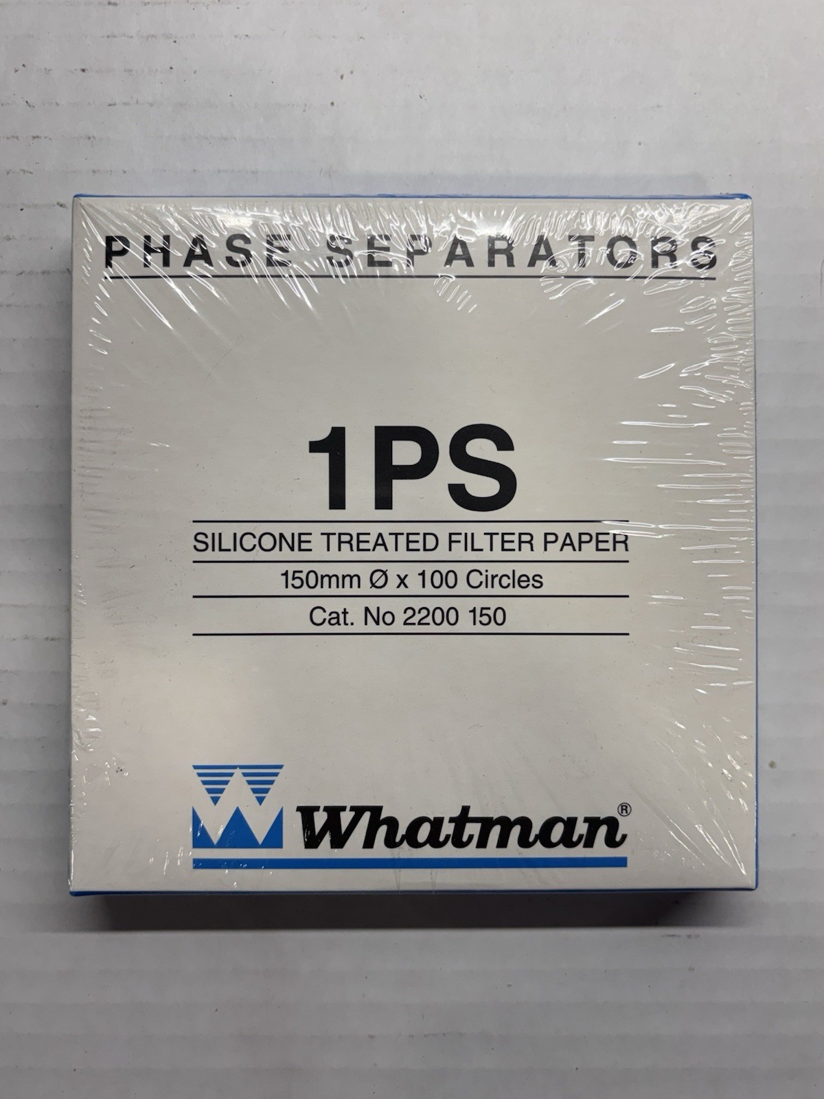 NEW Factory Sealed WHATMAN PHASE SEPARATORS 2200 150mm (100 Piece Circle) 1PS NEW Factory Sealed WHATMAN PHASE SEPARATORS 2200 150mm (100 Piece Circle) 1PS