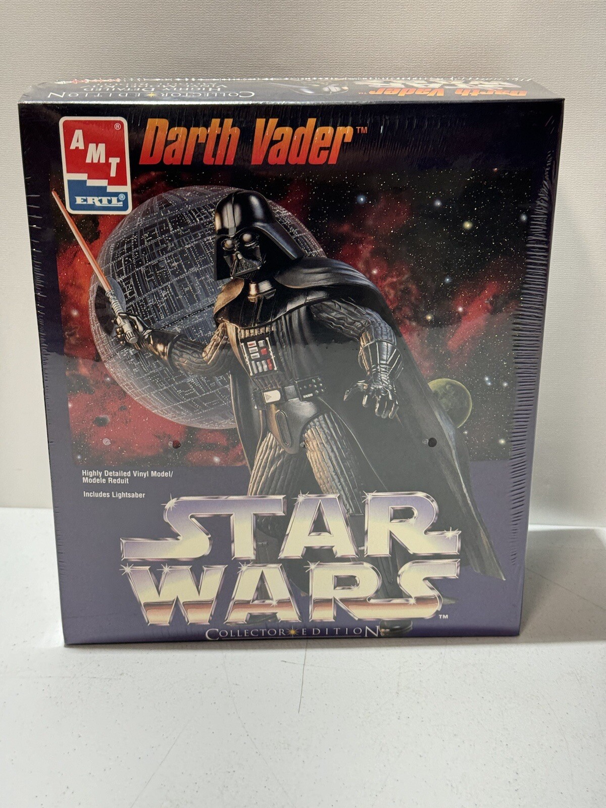 VINTAGE AMT/ERTL STAR WARS COLLECTOR EDITION DARTH VADER MODEL SHRINK WRAPPED VINTAGE AMT/ERTL STAR WARS COLLECTOR EDITION DARTH VADER MODEL SHRINK WRAPPED