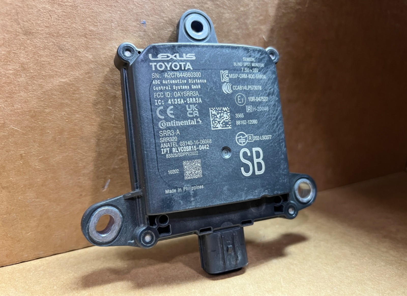 OEM 2023-2025 Toyota Corolla Blind Spot Monitor Sensor Radar Module 88162-12090