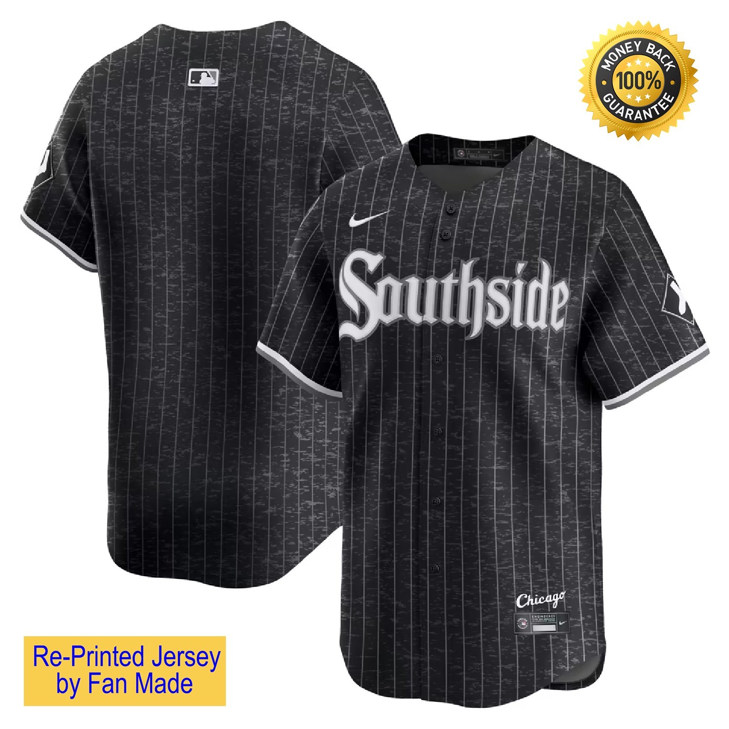 Custom Name - Whitesox Return of the Southside and Tribute to Anderson Jersey
