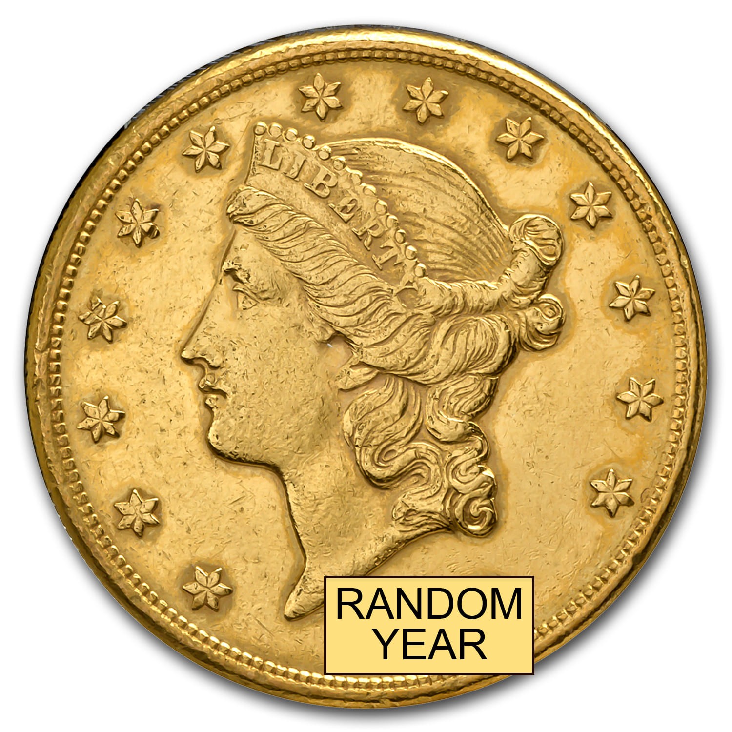 $20 Liberty Gold Double Eagle (Cleaned) - Random Year $20 Liberty Gold Double Eagle (Cleaned) - Random Year