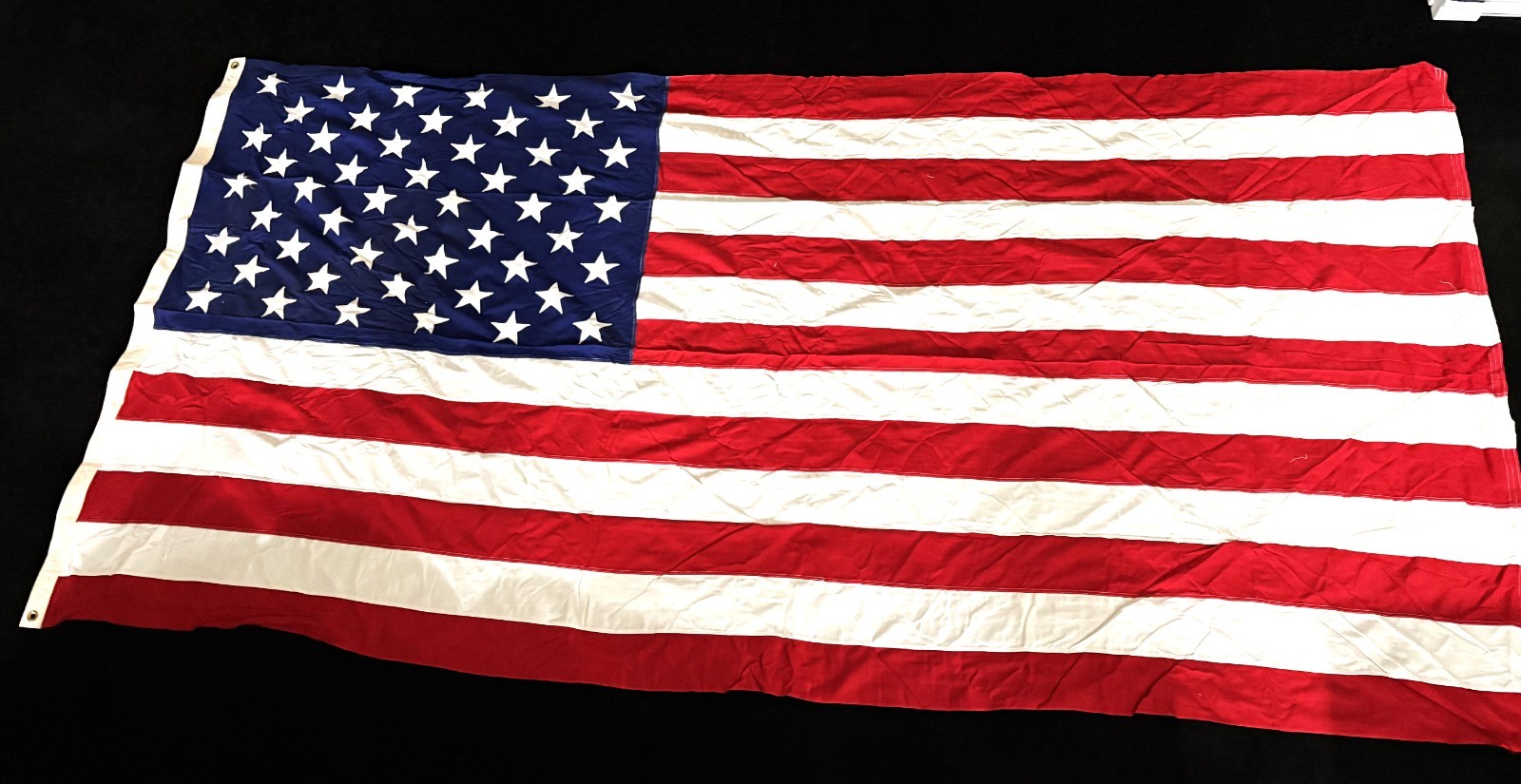 USA Internment Memorial Flag 5\' x 9.5\' Premium Quality Cotton EX COND USA Internment Memorial Flag 5\' x 9.5\' Premium Quality Cotton EX COND