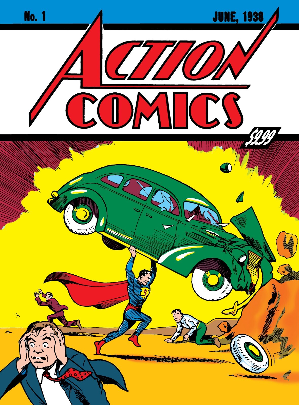 Action Comics #1 Golden Age Sized Facsimile Edition Cover A Joe Shuster
