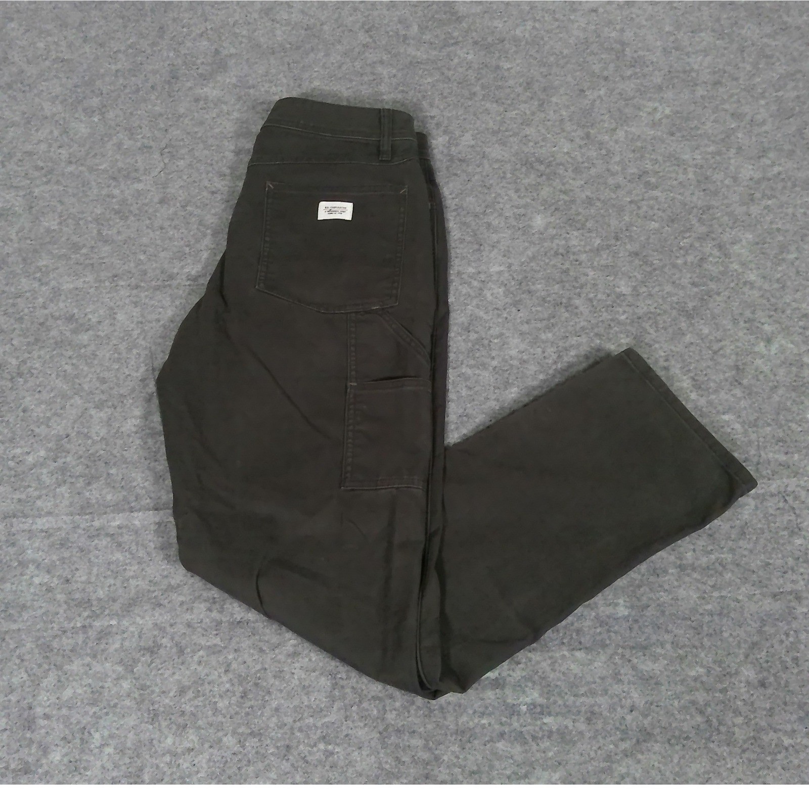 REI Co-op Mens Double Knee Work Pants Dark Olive Green 32x32 Utility Canvas REI Co-op Mens Double Knee Work Pants Dark Olive Green 32x32 Utility Canvas