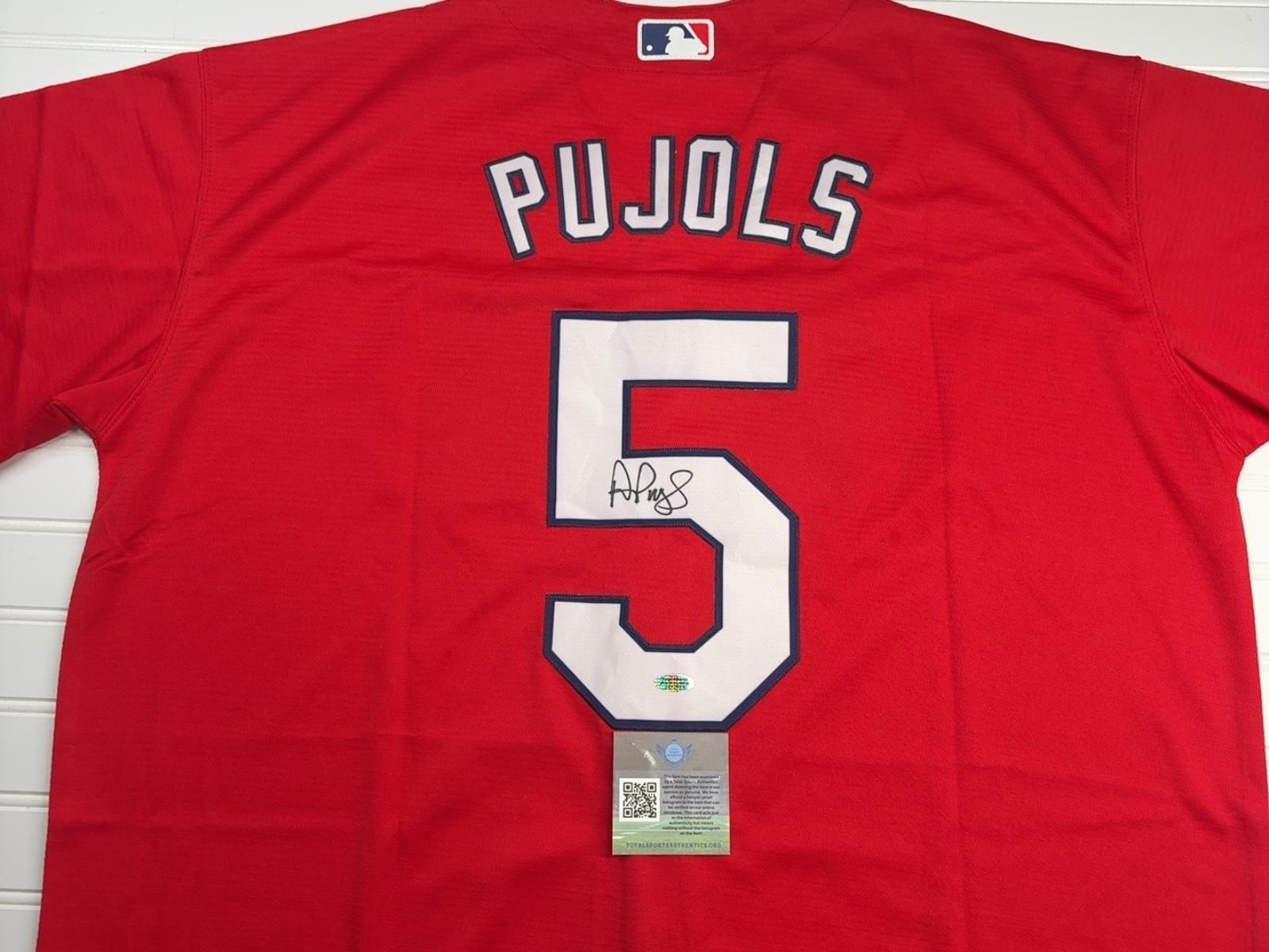 Albert Pujols Signed Jersey #5 Cardinals