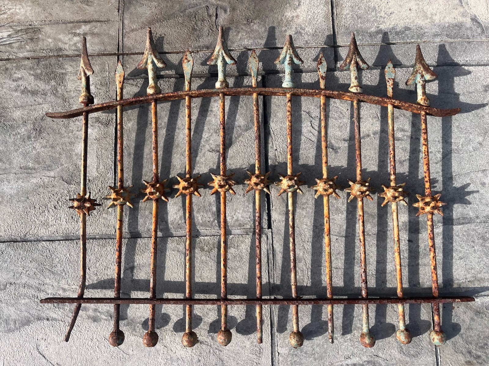Charleston 19th Century Handmade Wrought Iron Pannel