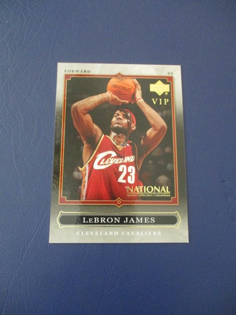 2007 Upper Deck National Convention VIP LeBron James #VIP-7 2007 Upper Deck National Convention VIP LeBron James #VIP-7