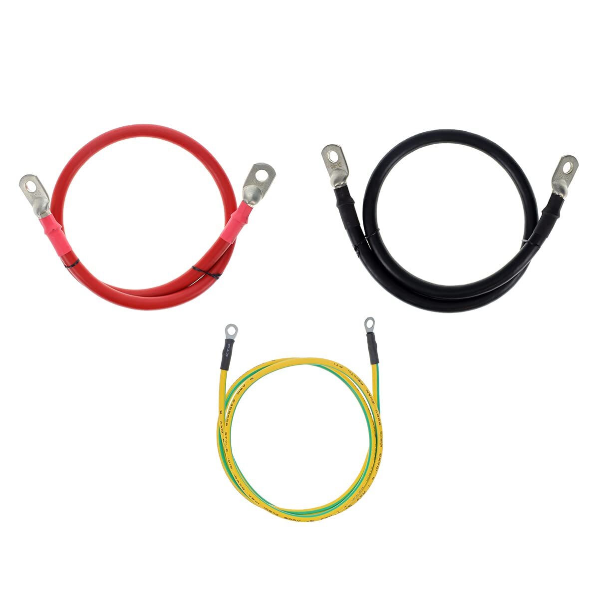 Cummins 6ft 4000W & 5000W Inverter Cable Extension Kit CMNIKT4 Two 2/0 AWG + GRD Cummins 6ft 4000W & 5000W Inverter Cable Extension Kit CMNIKT4 Two 2/0 AWG + GRD