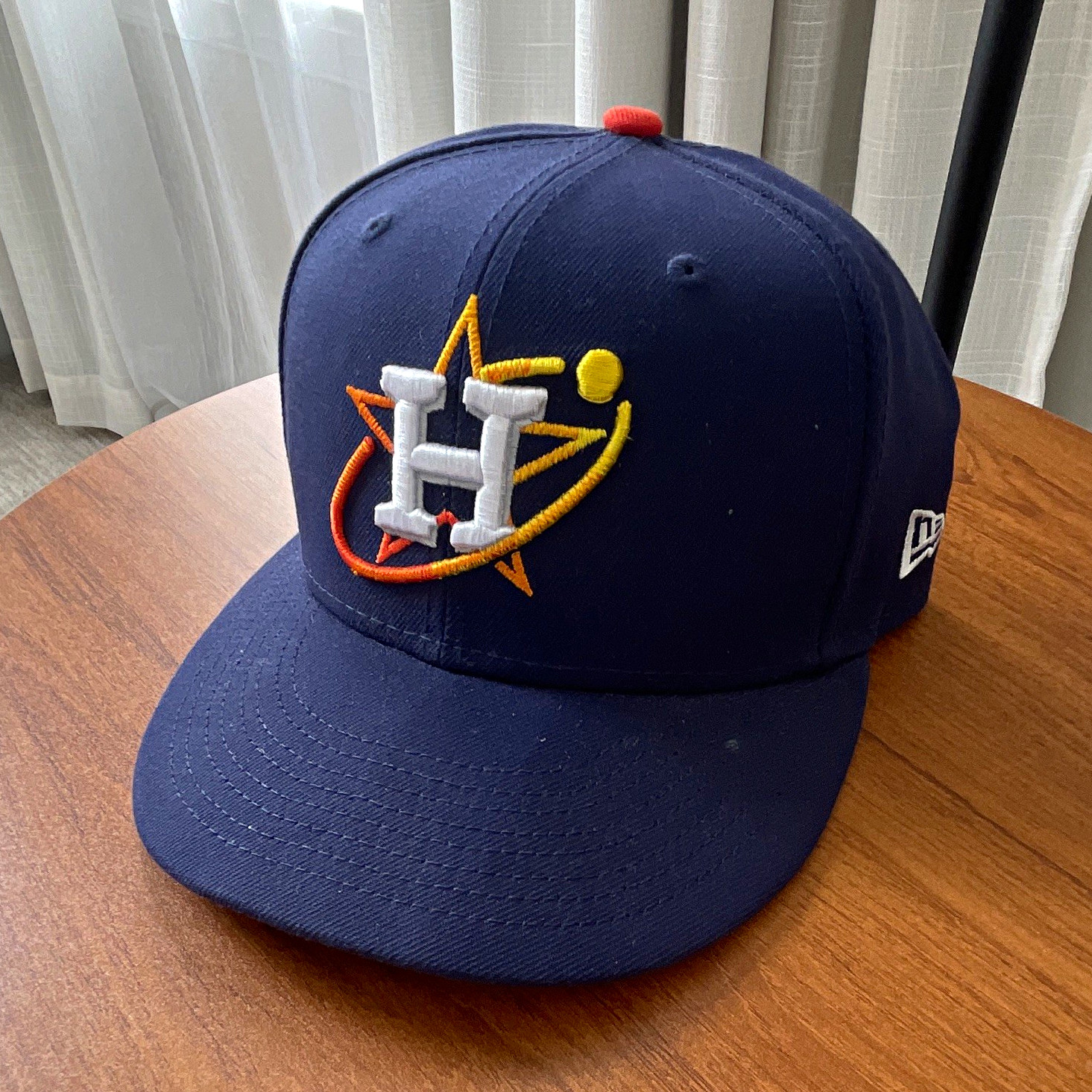 New Era 59FIFTY Houston Astros SPACE CITY MLB Fitted Cap Hat Size 7 3/4