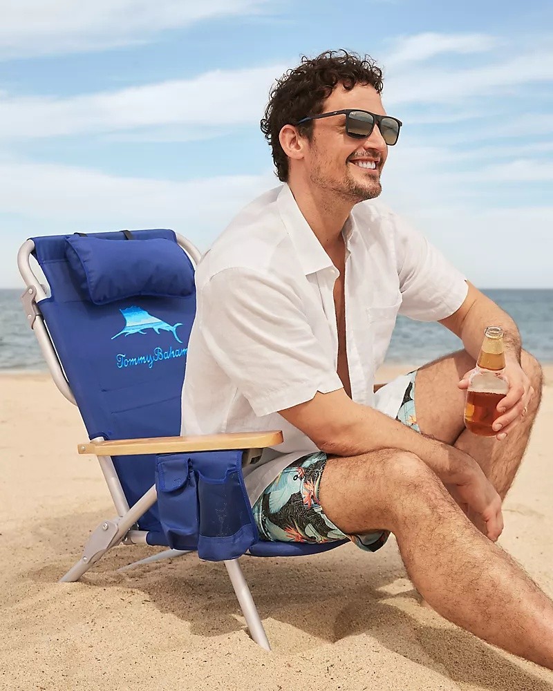 Image for Tommy Bahama Ocean Marlin Deluxe Backpack Beach Chair Image for Tommy Image for Tommy Bahama Ocean Marlin Deluxe Backpack Beach Chair Image for Tommy