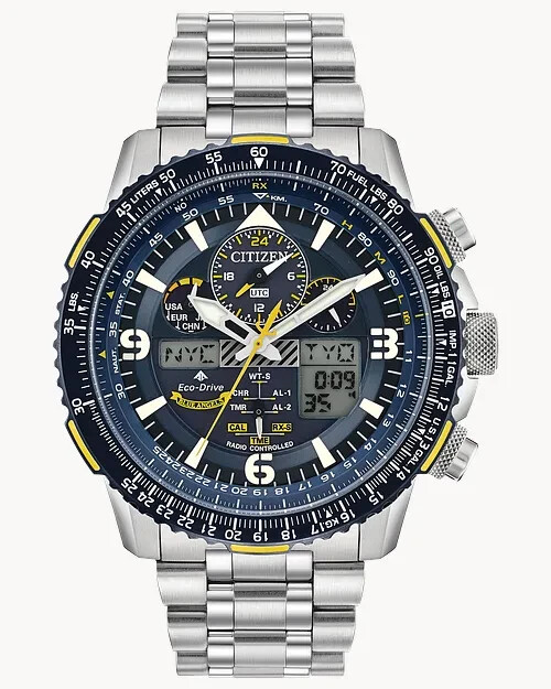 NEW CITIZEN ECO DRIVE MAN\'S PROMASTER BLUE ANGELS SKYHAWK A-T WATCH JY8078-52L NEW CITIZEN ECO DRIVE MAN\'S PROMASTER BLUE ANGELS SKYHAWK A-T WATCH JY8078-52L