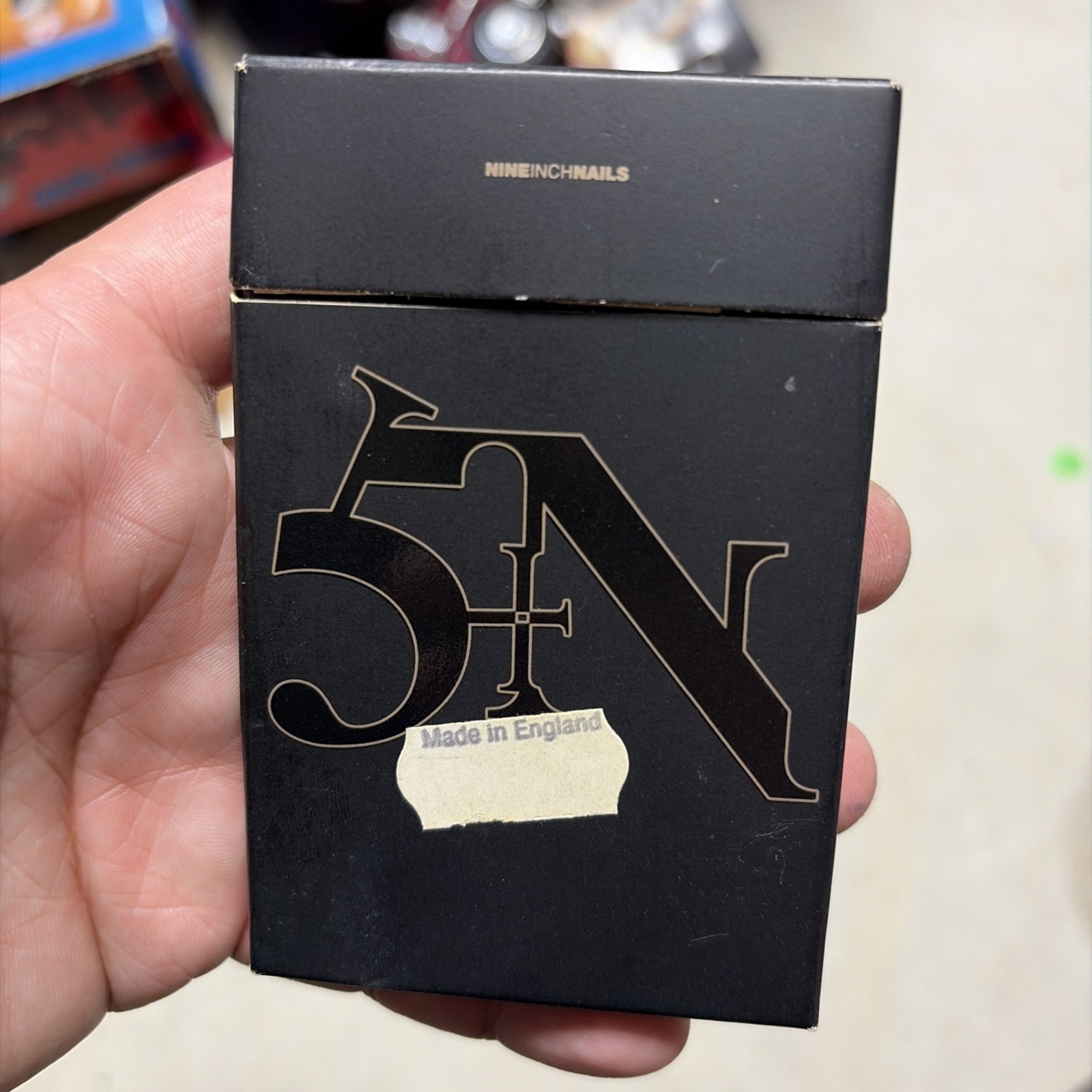 1990 NINE INCH NAILS SIN SHORT ROCK UK CASSETTE SINGLE RARE UNUSED 1990 NINE INCH NAILS SIN SHORT ROCK UK CASSETTE SINGLE RARE UNUSED