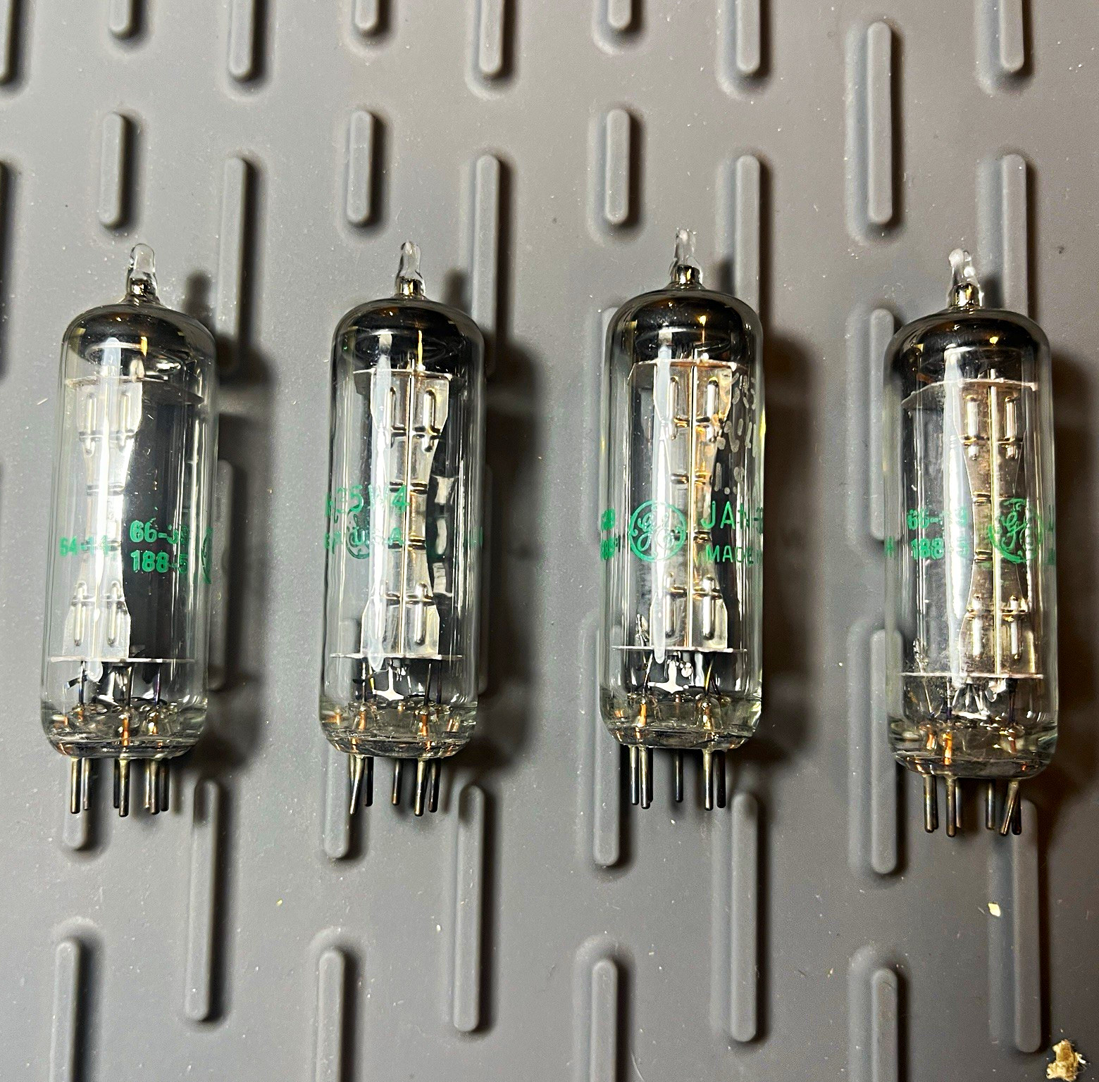 NOS GE 35W4 Tube Vacuum Tube Lot of 4 Electronic Radio Tube Valve NOS GE 35W4 Tube Vacuum Tube Lot of 4 Electronic Radio Tube Valve