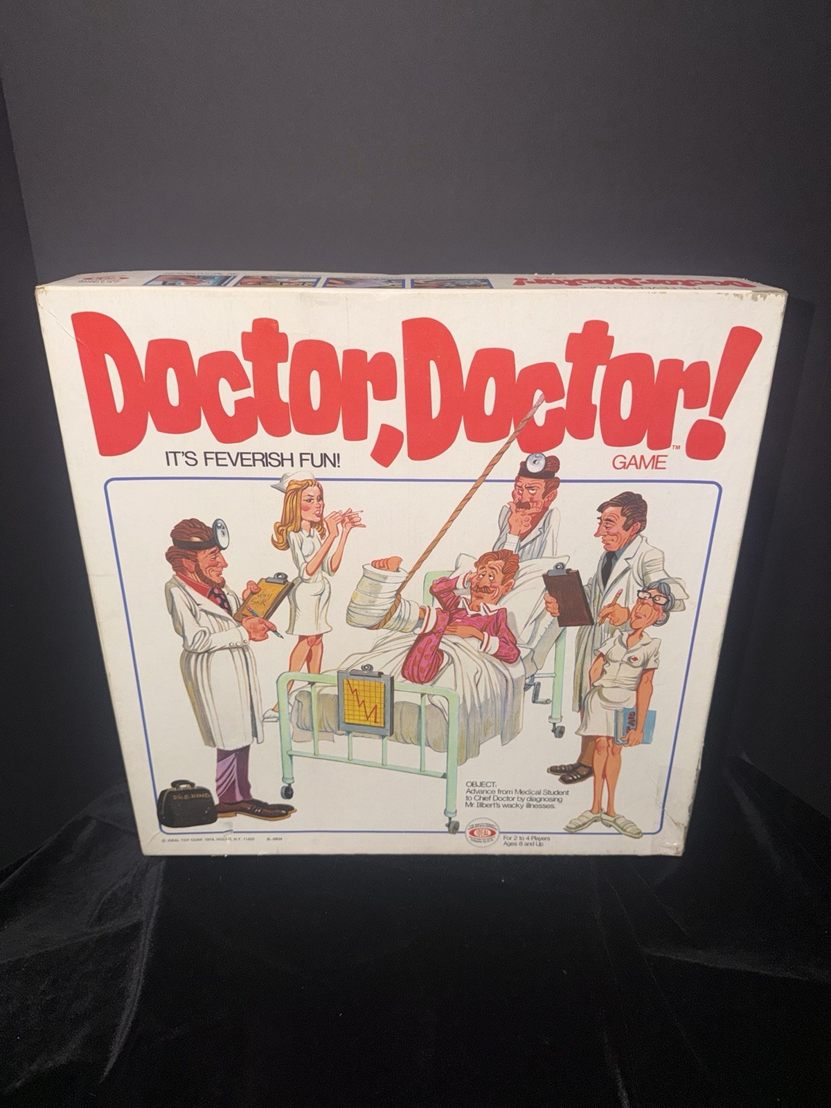 1978 Doctor, Doctor Game by Ideal,  Complete