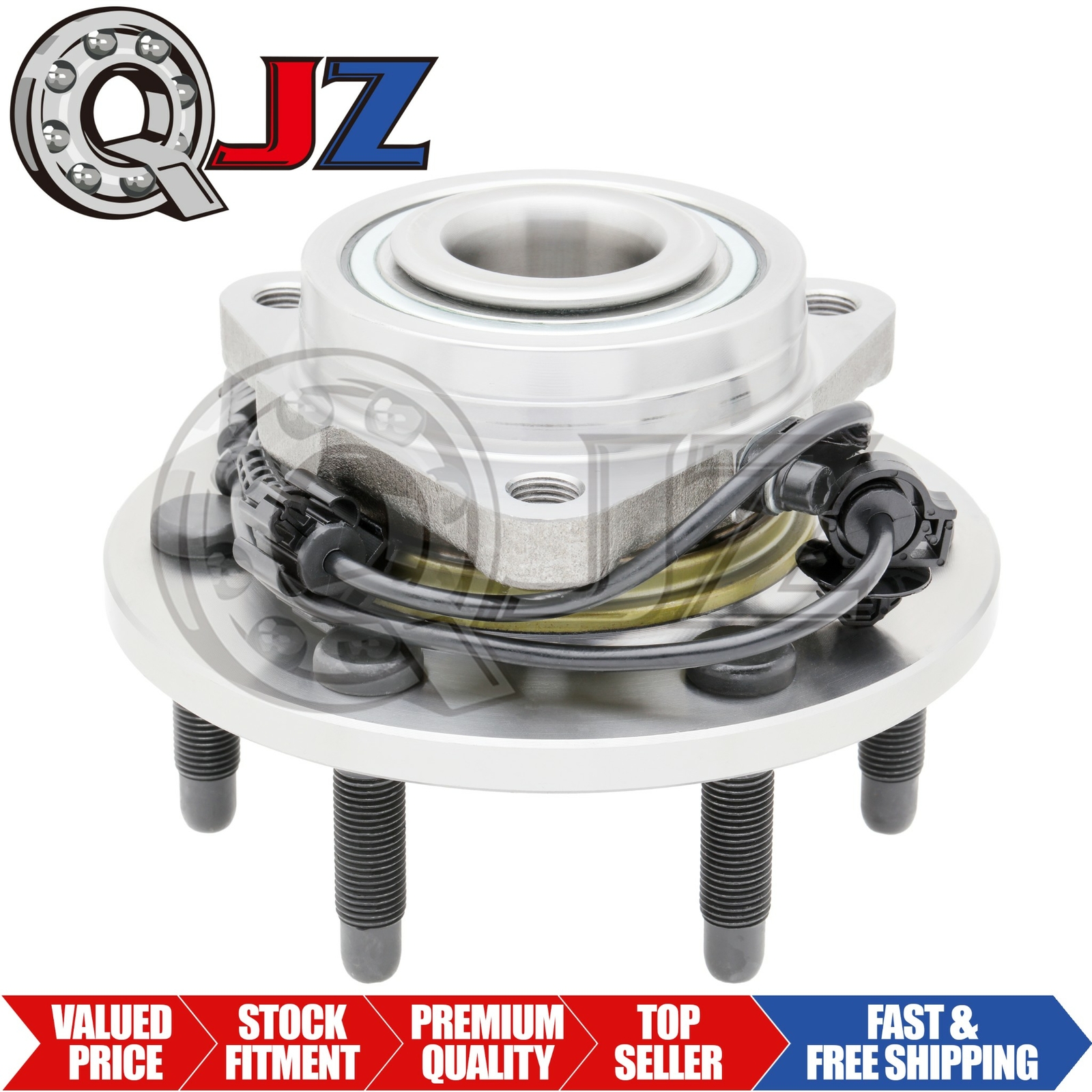 [FRONT (Qty.1)] 515096 Wheel Hub Assembly for 2008-2013 Chevrolet Silverado 1500
