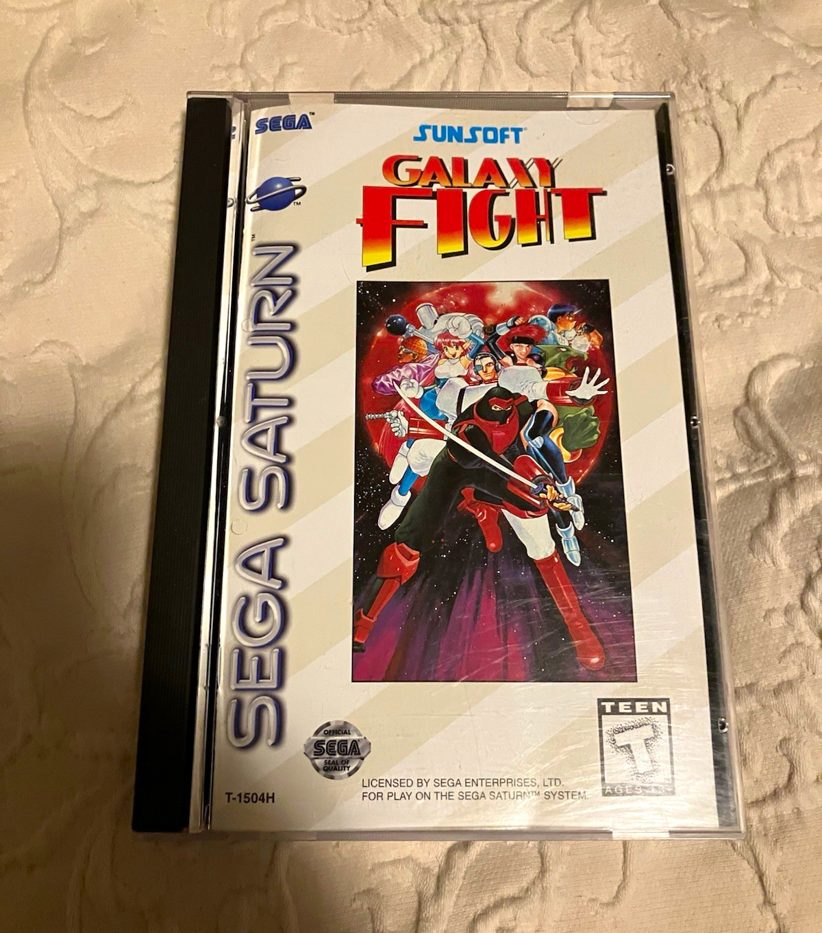 Sunsoft Galaxy Fight - Sega Saturn - Fighting - T-Teen - NTSC-U/C Sunsoft Galaxy Fight - Sega Saturn - Fighting - T-Teen - NTSC-U/C