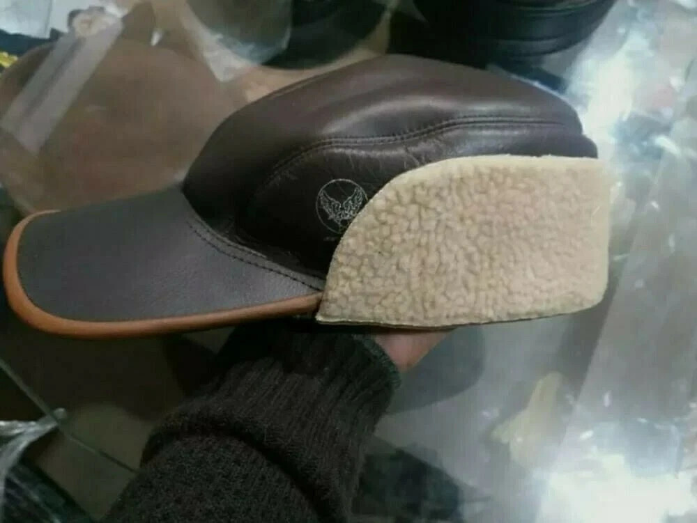 WW2 US Army Air Corps B2 Flight Cap Hat WWII Preproduction All Sizes Available WW2 US Army Air Corps B2 Flight Cap Hat WWII Preproduction All Sizes Available