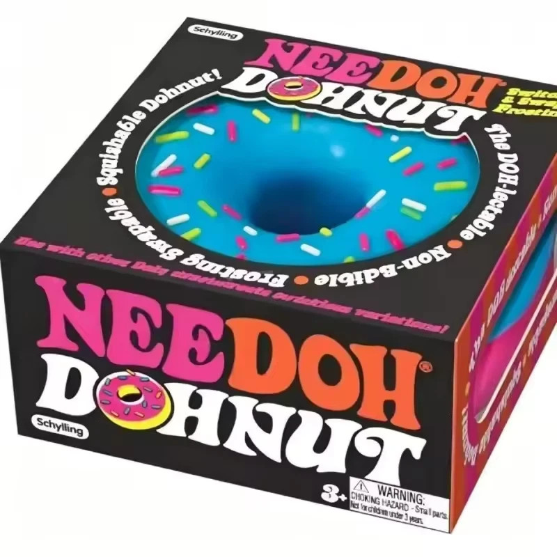 New Schylling NeeDoh Jelly Donut Squishy Fidget Stress Relief Toy Slow Rebound New Schylling NeeDoh Jelly Donut Squishy Fidget Stress Relief Toy Slow Rebound