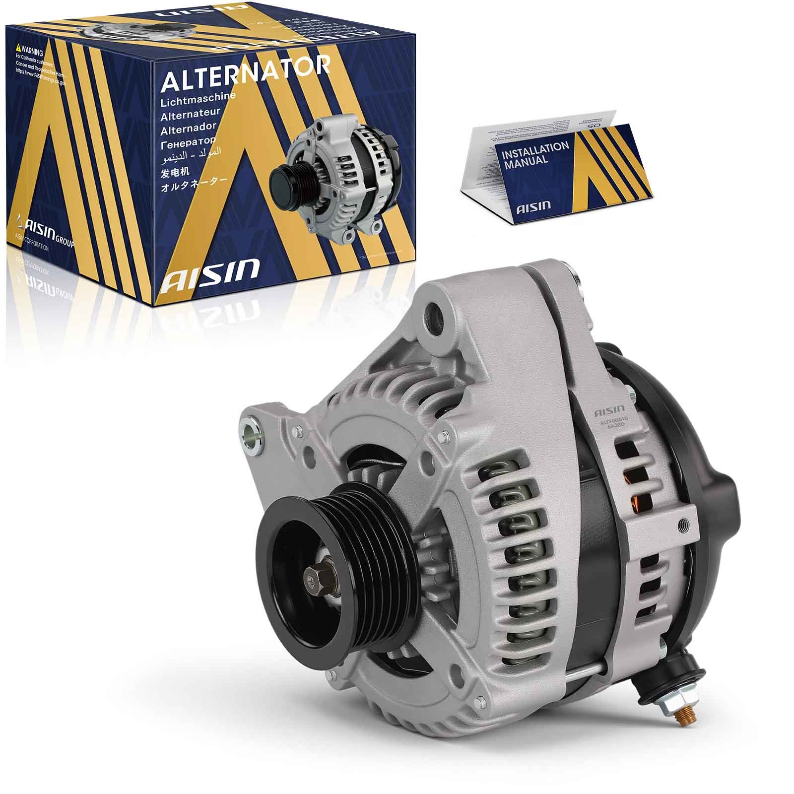 AISIN ALTT-00610 Alternator for Lexus GS430 LS430 2004-2007 V8 4.3L 12V 130A