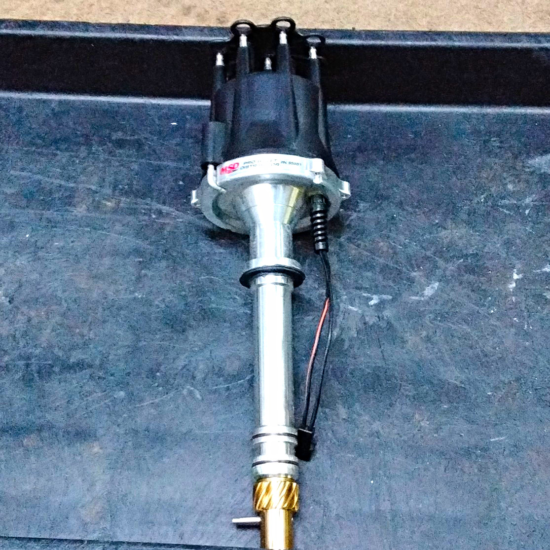 MSD Pro Billet Distributor for SB & BB Chevy #85551 with Brass Gear MSD Pro Billet Distributor for SB & BB Chevy #85551 with Brass Gear