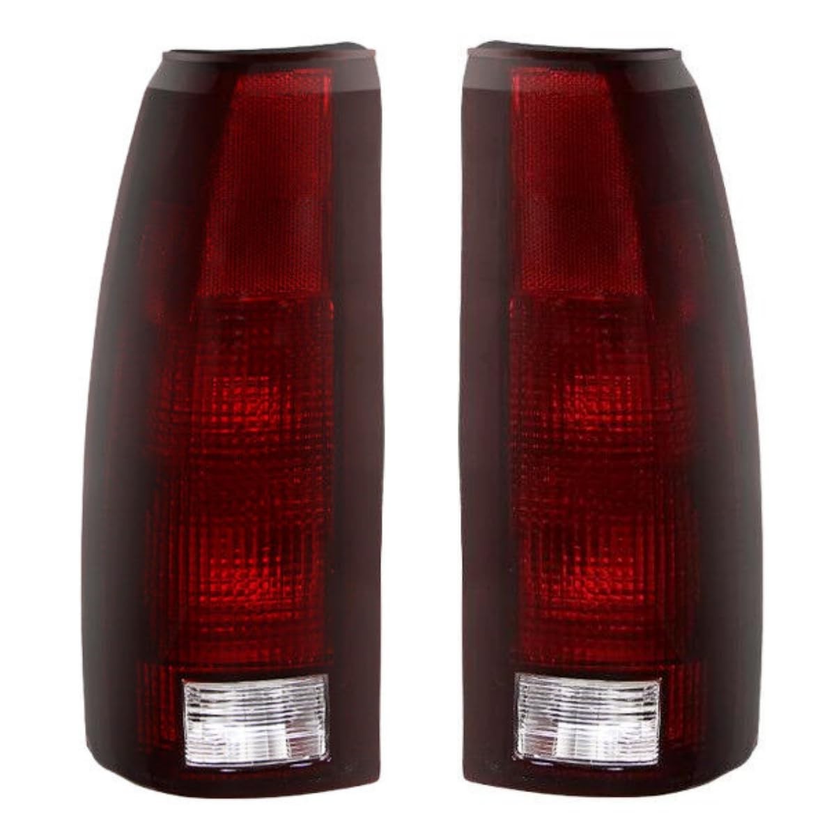 Smoked Red Tail Lights for 1988-2000 Chevy GMC C/K 1500 2500 3500 Silverado Taho Smoked Red Tail Lights for 1988-2000 Chevy GMC C/K 1500 2500 3500 Silverado Taho